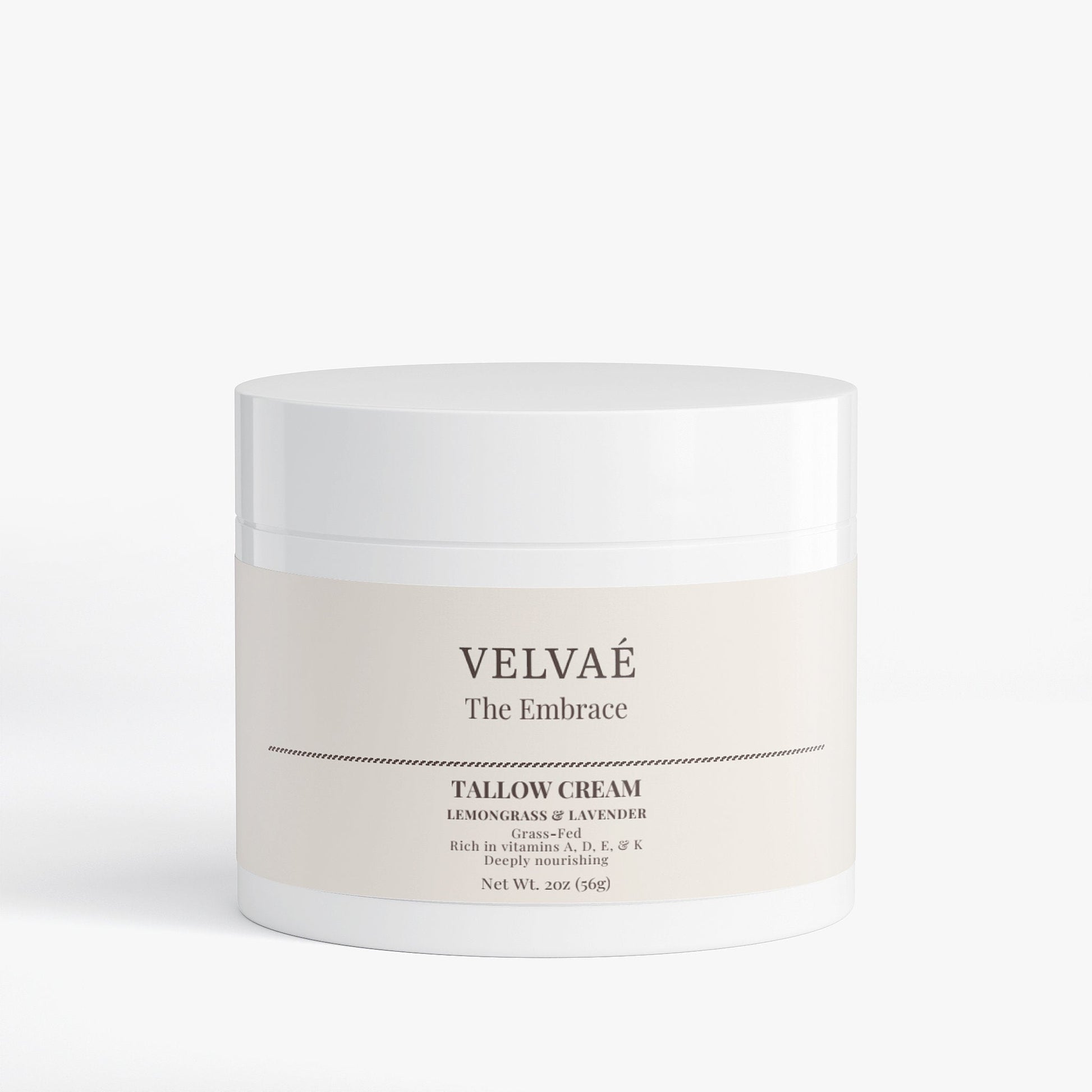 Tallow Cream Lemongrass & Lavender - Velvaé