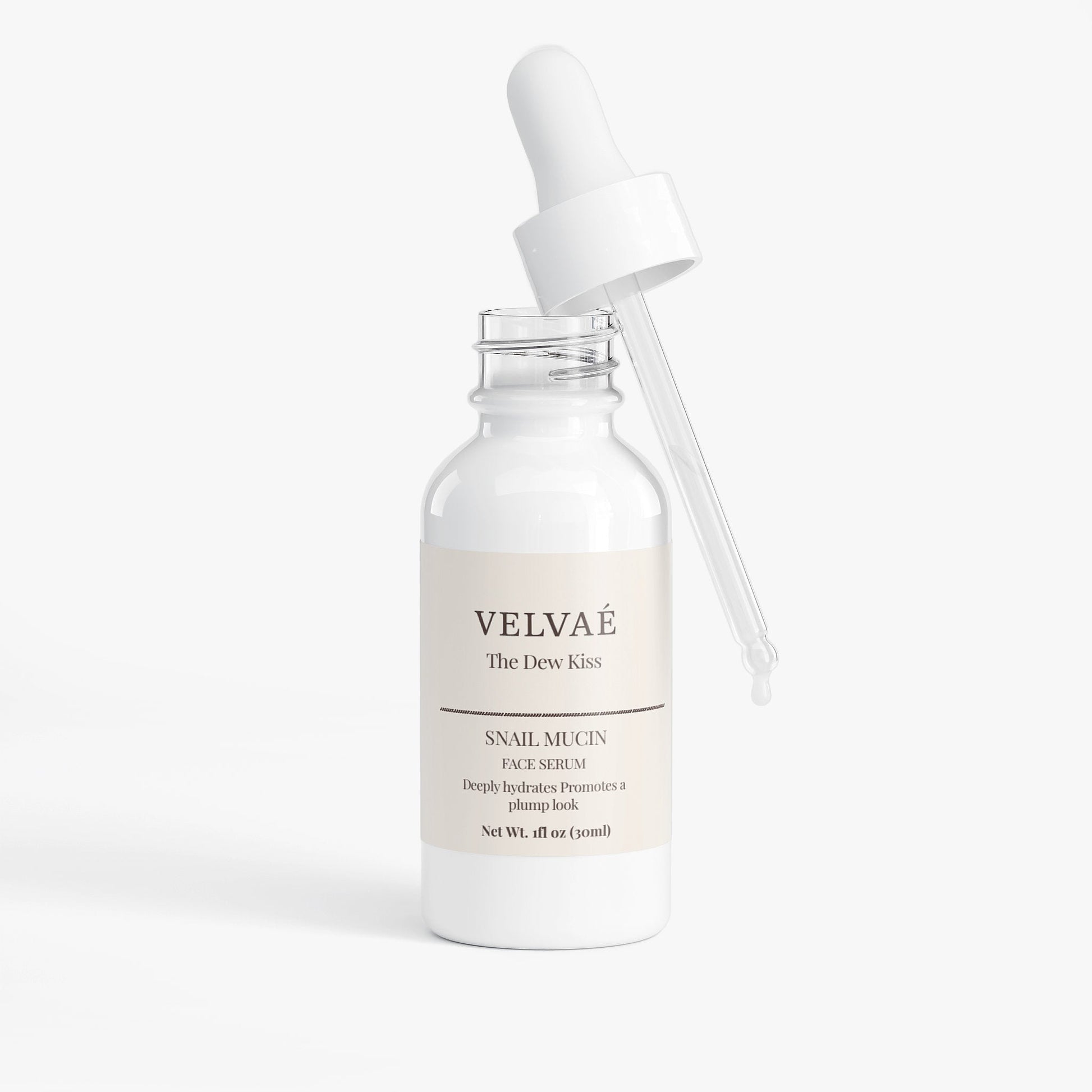 The Dew Kiss - Snail Mucin Face Serum - Velvaé